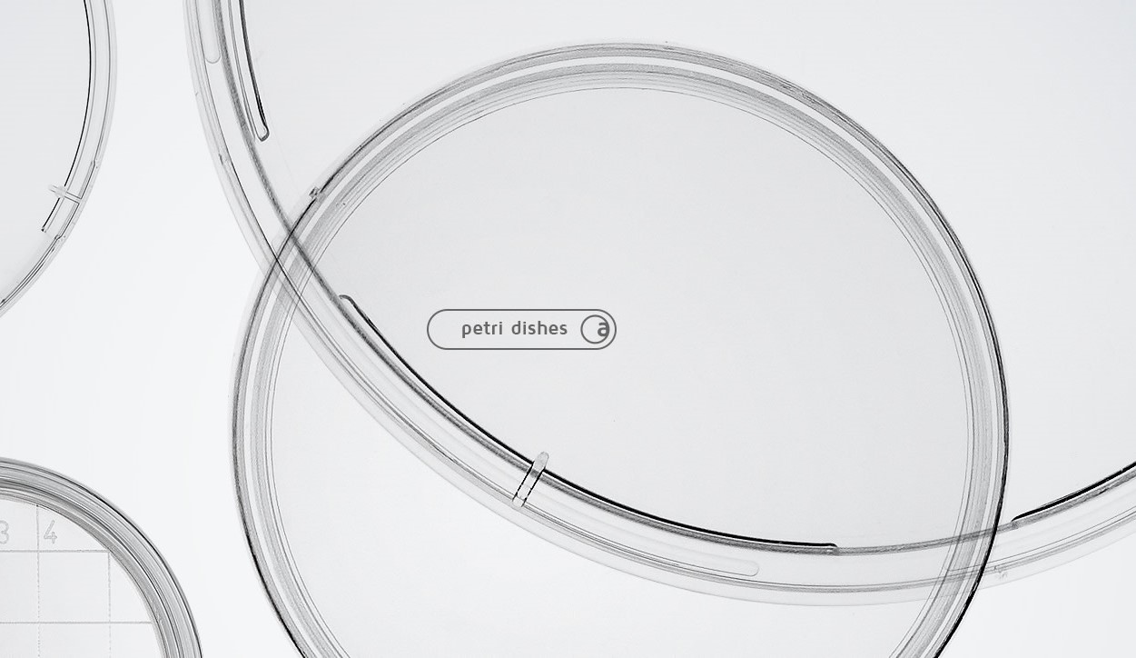 Чашка Петрі Ø 90 мм х 14 мм з 8 вентиляційними отворами – в упаковці 24 шт - стерильні, Anicrin s.r.l.